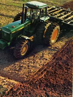 1983 John Deere 4850 & 8820 4 Page Combine Farm Tractor Ad  