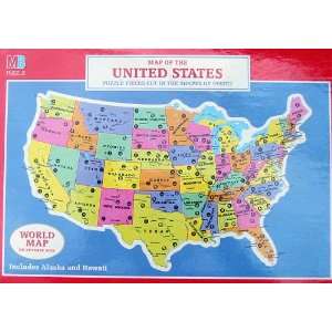  Map of the United States Puzzle: Toys & Games