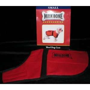  Milk Bone Red & Black Dog Coat Size Small Kitchen 