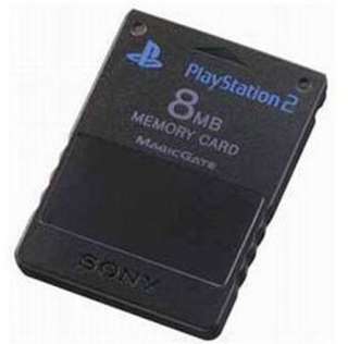 New 8MB 8M 8 MB Memory Card for PS2 Playstation 2 PS 2 Black wo  