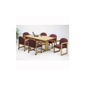   Contemporary Series 120 Rectangular Conference Table (Trestle Base