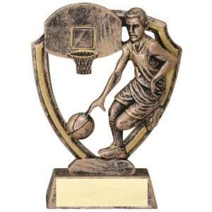  Basketball Shield Series Award Trophy: Sports & Outdoors