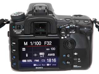 Sony Alpha Digital Camera DSLR A700 18 70 Lens AC VQ900AM Charger 4GB 