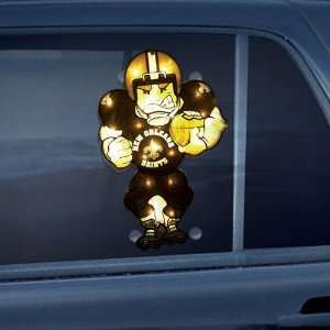   NFL Two Sided Light Up Car Window Decoration (9): Sports & Outdoors