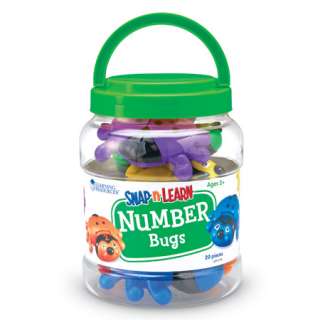 Learning Resources Snap n Learn Number Bugs NEW  