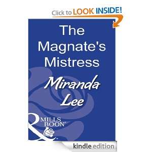 The Magnates Mistress Miranda Lee  Kindle Store