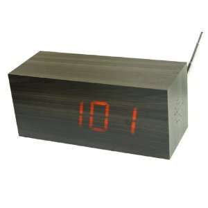  Digital Wooden Clock with Radio Electronics