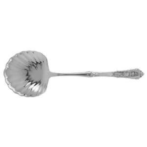 Wallace Rose Point (Sterling,1934,No Monograms) Casserole Spoon with 