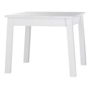   White Corner Play Table, Wh Anywhere Square Play Table: Home & Kitchen