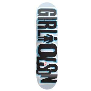 Girl Alex Olson Big Girl # 7 Skateboard Deck:  Sports 