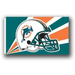  Miami Dolphins Officially licensed 3 x 5 Flag: Home 