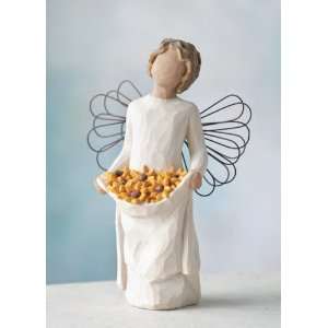  Willow Tree Angel Figurine Holding Sunflowers Susan Lordi 