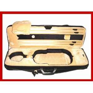   Leathery Violin Oblong Case w/ Hygrometer Musical Instruments