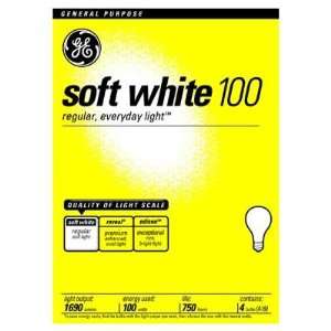    Incandescent Bulbs, 100 Watts, Four per Pack
