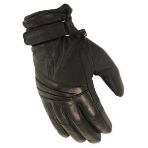 First Manufacturing Ladies Waterproof Gauntlet Gloves (Black, Medium)