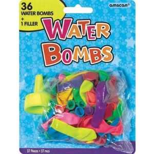  Neon Colors Water Bombs 36ct: Toys & Games