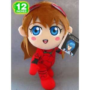  Anime Neon Genesis Evangelion 12 Asuka (standing) Plush 