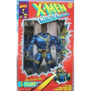  X Men Metallic Cyclops 10 Deluxe Edition Action Figure 