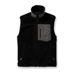  Patagonia Mens Classic Retro X Vest Black (XL) Sports 