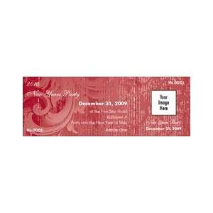  2010 Classic Red Event Tickets or Invitations Office 