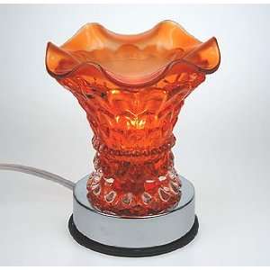 Electric Aroma Lamp   Touch Activated with Dimmer Switch   Glass Vase 