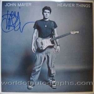  John Mayer Signed Album GA Certified: Everything Else