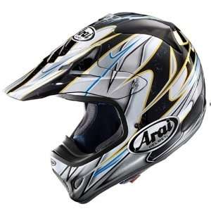  Arai VX Pro 3 Offroad Helmet Akira Silver Size XL 