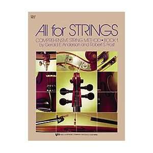  All For Strings Book 1 Cello Musical Instruments