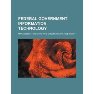  Federal government information technology management 