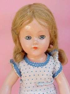 ALL COMPOSITION DOLL ANN SHIRLEY BY EFFANBEE CIRCA 1940 15IN  