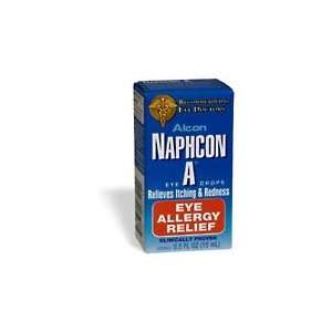  Naphcon A Allergy Relief Eye Drops 15ML Health & Personal 