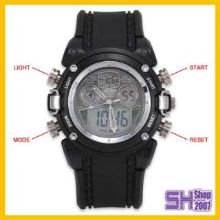 Ohsen★Mens Boys Sport Quartz With 3 Year Battery Wrist Watch 