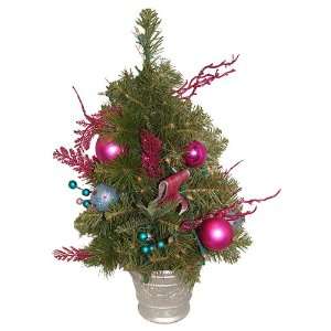 Pre Lit Pink Candy Fantasy Decorated Artificial Christmas Tree 