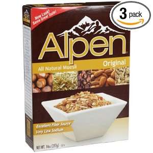 Alpen Swiss Style Cereal, 14 Ounce (Pack of 3)  Grocery 