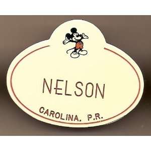  Walt Disney World Nelson Cast Member name Tag Everything 