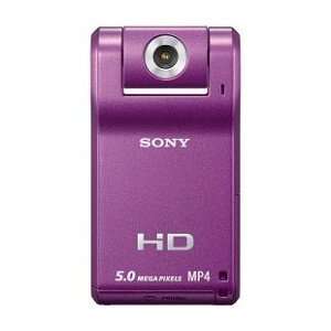 home page identified as sony webbie hd mhs pm1 v camcorder purple in 