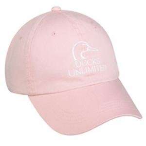  Ducks Unlimited Hat Ducks Unlimited Stacked, Pink 