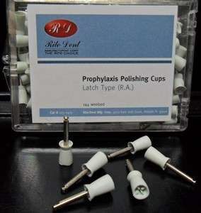 Prophy cups latch type (RA)box of 144 *DENTAL EMPORIUM*  