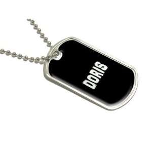  Doris   Name Military Dog Tag Luggage Keychain: Automotive