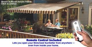 New Sunsetter Motorized Home Patio & Porch Awning  