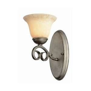 Trans Globe 2181 AG One Light Wall Sconce, Antique Gold Finish with 