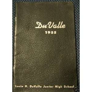   1955 Louisville KY Lucie N DuValle Jr High Yearbook Staff Books