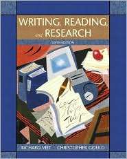 Writing, Reading, and Research, (0321198328), Richard Veit, Textbooks 