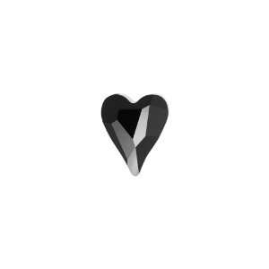  5743 17mm Wild Heart Bead Jet Arts, Crafts & Sewing
