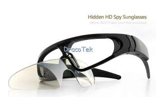 Hidden HD Spy Sunglasses and Action Sports Camera for Outdoor Sports 