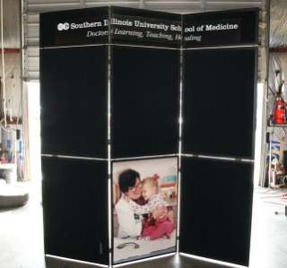 Trade Show Pop Up Folding Display System w/ Traveling Case  