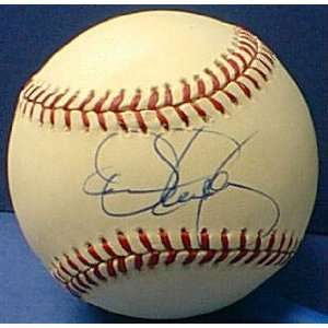  MLB Athletics Dennis Eckersley # 43 Autographed Baseball 