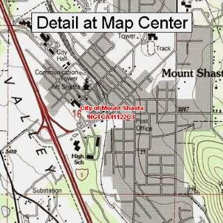  Map   City of Mount Shasta, California (Folded/Waterproof) Sports