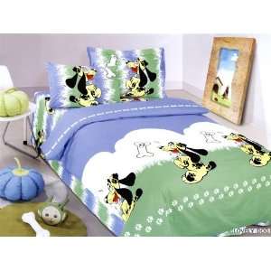  Quality Arya Lovely Dog Duvet Cover Bed in Bag Twin Junior Bedding 