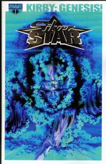 Kirby Genesis Silver Star #1 Ross Negative Variant. VF/NM condition.